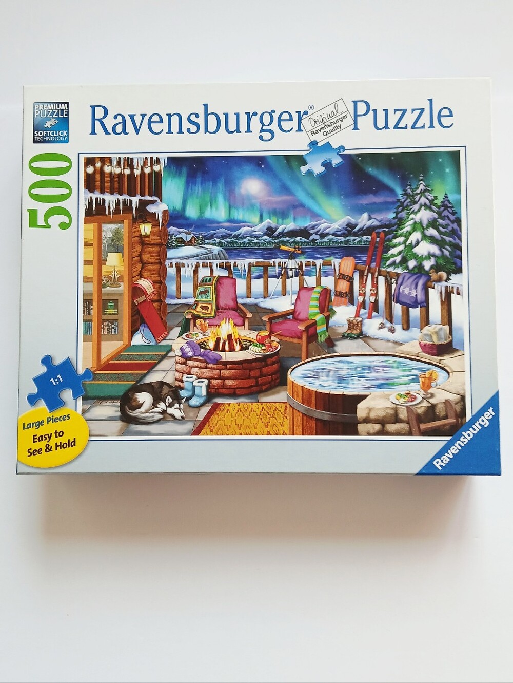 Northern Lights 500-piece puzzle by Ravensburger